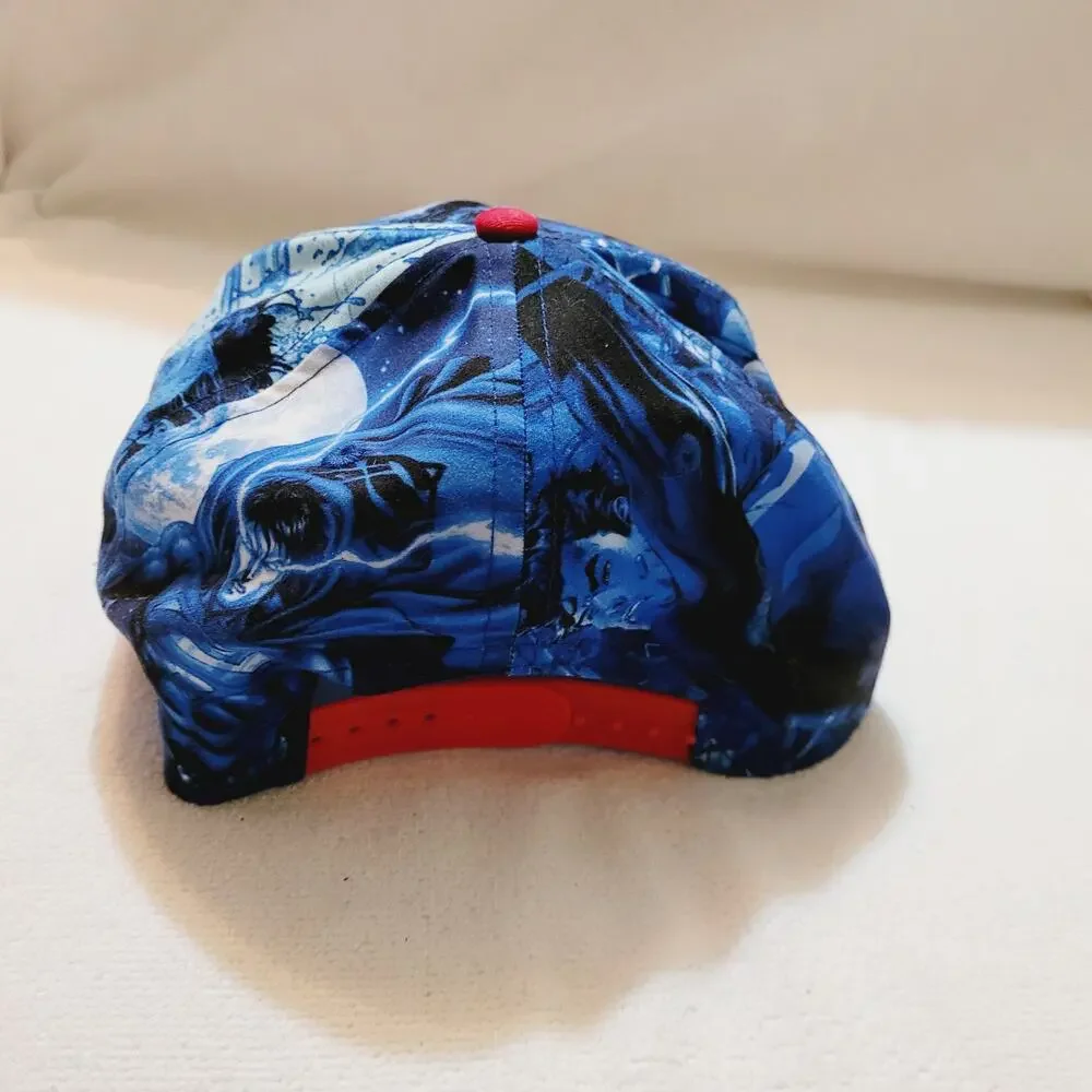 Snapback Superman red and blue graphic hat